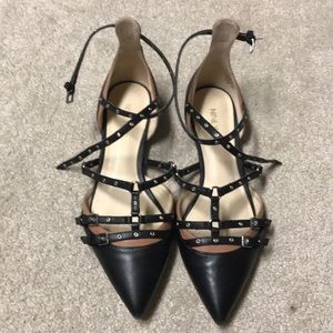 Nine West studded flats size 7